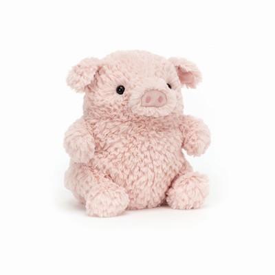 Jellycat Flumpie Pig Farmyard USA | 67384PVAX